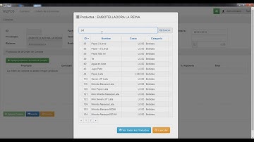 WizPOS - Módulo de Compras.