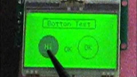 JP Serial AE DogXL160, DogL128, DogM128 Module Touch Panel  Function Test