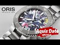 Oris | Aquis Upcycle | Recycled PET plastic unique dial | Random patterns, no two dials are the same