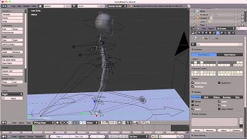 Beginners Blender 3D: Tutorial 27 - Animating a Walk Cycle with Rigify