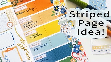 How I Use the Striped Pages in My Cocoa Daisy Setup