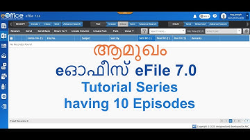 eOffice eFile 7.0 Learning Series