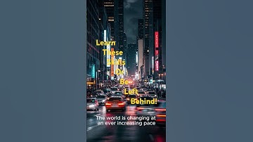 The Future Is Here: Learn These Skills or Be Left Behind!