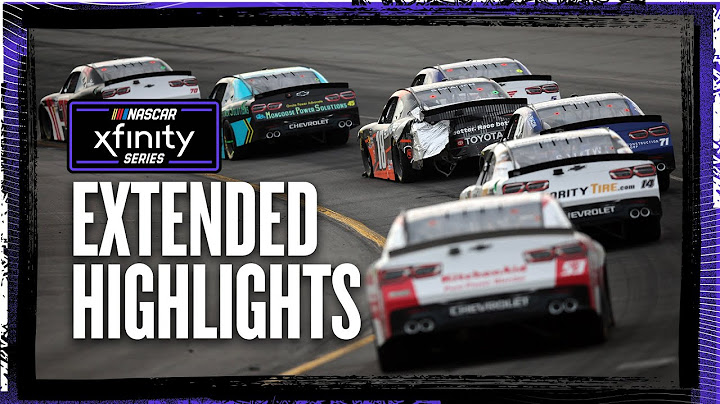 Xfinity Series at Pocono Raceway | NASCAR Official Extended Highlights