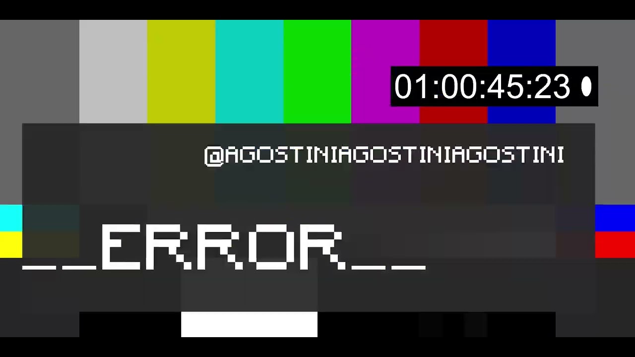 Watch Agostini - Error on YouTube Watch Agostini - Error on YouTube