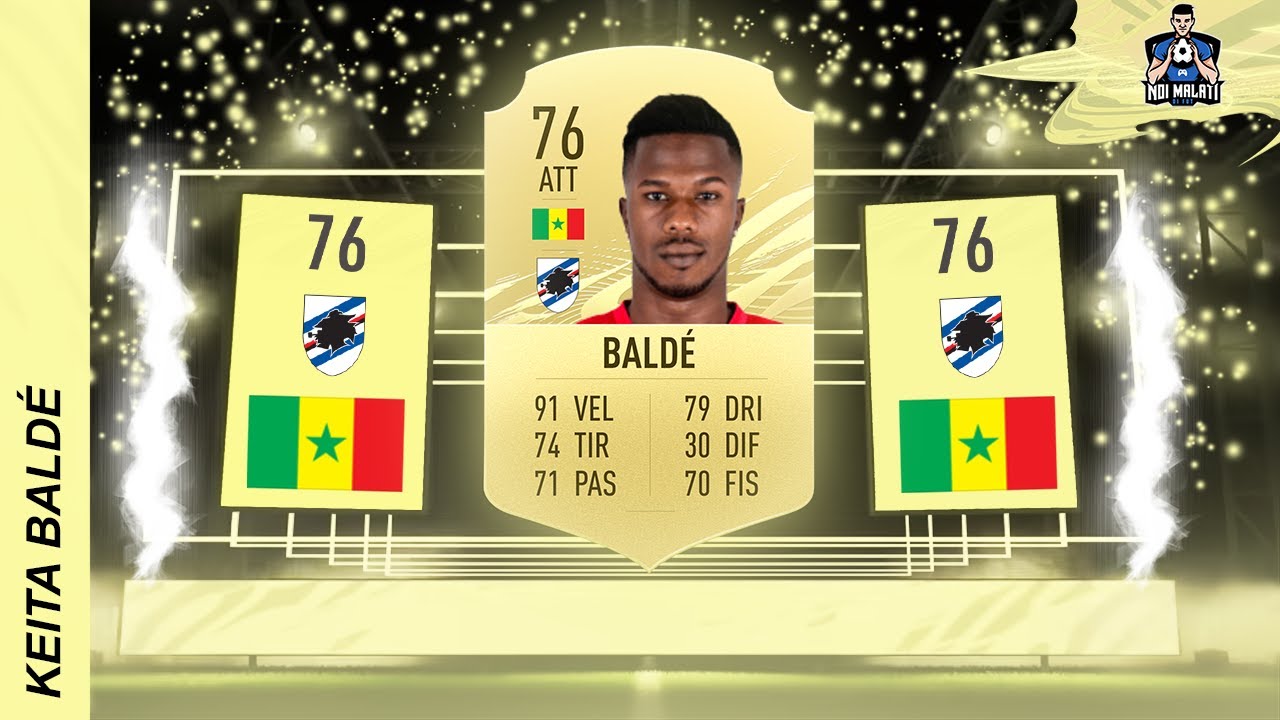 Keita Balde 76 Fifa21 Player Review Ita Youtube [ 720 x 1280 Pixel ]