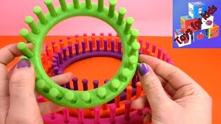 Round Knitting Loom Set Unboxing & Review - Hats and Scarfs
