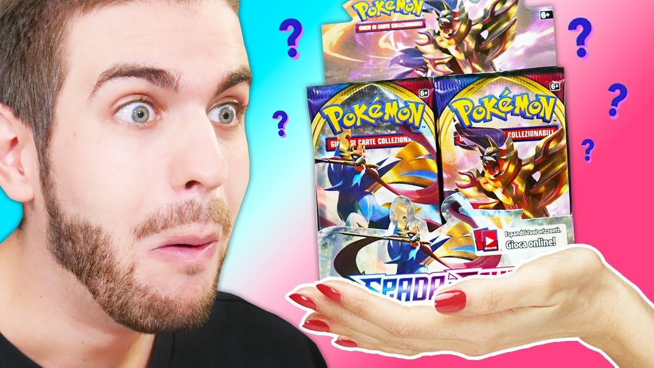 APRO IL NUOVO BOX DA 36 BUSTINE POKEMON SPADA E SCUDO! - Trovo tutte le ...