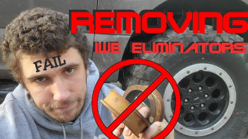 Why I  REMOVED my RCV IWE ELIMINATORS
