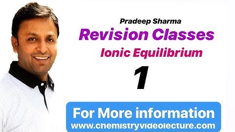 Revision Class No.-20 || Ionic Equilibrium || Ostwald Dilution law