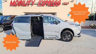 2024 BraunAbility Toyota Sienna XSE Wheelchair Van