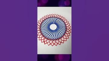 #spirograph #spiroart #satisfying #relaxing #art #trending #geometricshapes