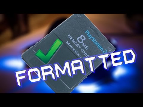 طريقة فورمات ميموري البلايستيشن2| How to Format PS2 Memory Card