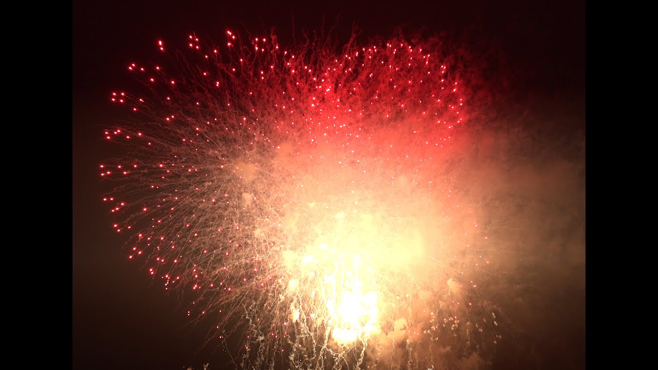 Fallas de Valencia - Fuegos artificiales - Nit del Foc - Europlà [4K]