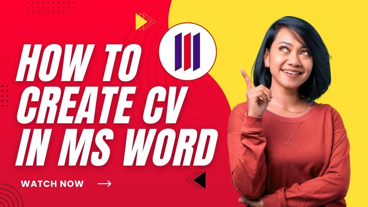 Resume / CV Design in MS Word - YouTube