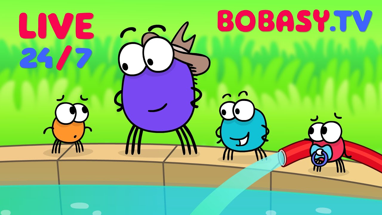 🎵 Piosenki dla Dzieci Po Polsku | Bobasy TV - Bajkowe Teledyski LIVE 24/7 🎶
