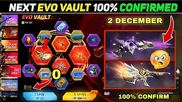 December Month Evo Vault Event 🥰| Evo M1887 & Mp5 Gun Skin Return 🤔| Next Evo Gun Free Fire 🔥