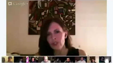 Tina Vale in a cool LIVE Performance on Hangout Conversations w/Matthew Rappaport PLUS CLIP