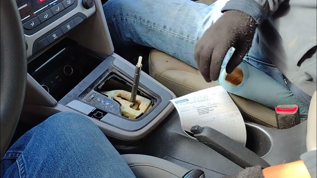 Hyundai Elantra shift knob - YouTube