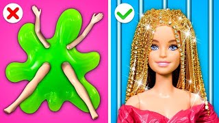 Berk🤢! Pourquoi l’Eau Est Sale ? *Relooking Barbie* - ASTUCES BEAUTÉ POUPÉES GÉNIALES par TooLala! screenshot 3