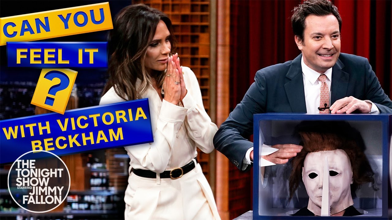 Can You Feel It? with Victoria Beckham | The Tonight Show Starring Jimmy  Fallon - YouTube