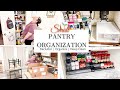 PANTRY ORGANIZATION | DEEP CLEANING THE KITCHEN | DECLUTTERING | NEW ORGANIZING RACKS