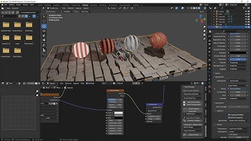 BLENDER Videocourse - 23 - Materials and Effects, Bump VS Displacement, Transparency, Alpha Channel