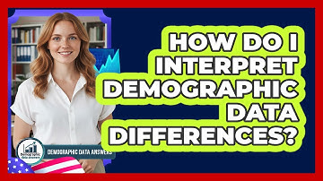 How Do I Interpret Demographic Data Differences?