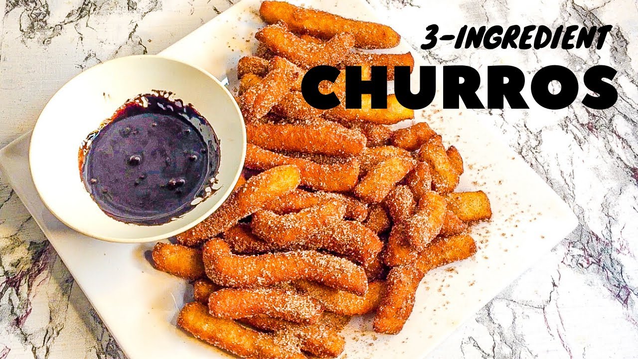 Easy CHURROS 3-Ingredients only | Simple but Delicious Recipe - YouTube