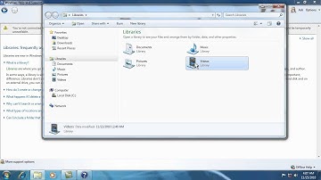 Learn Windows 7 - Libraries - (10 of 24) Watch Learn Do.com