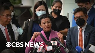 Nobel Prize winner Maria Ressa wins tax case, speaks out about 