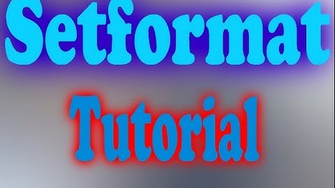 Minecraft Pocket Edition [Setformat Plugin Tutorial]
