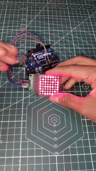8×8 Matrix Led Project With Arduino UNO #shorts - YouTube