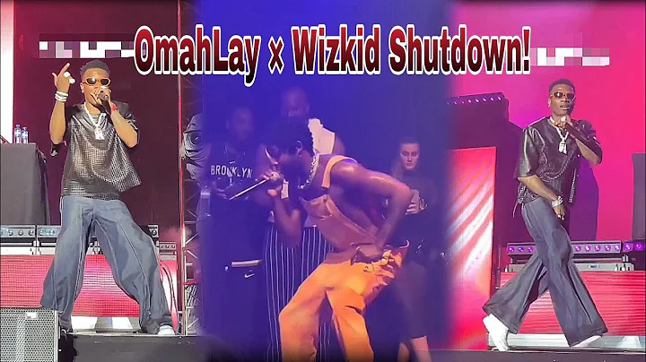 Moment OmahLay Shutdown Norway With SoSo As Wizkid Make Fans Go Crazy At Oslo