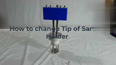 Sample holder tip change operation update