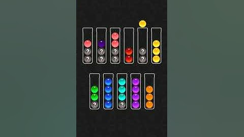 Ball Sort Color Water Puzzle Solution Level 590