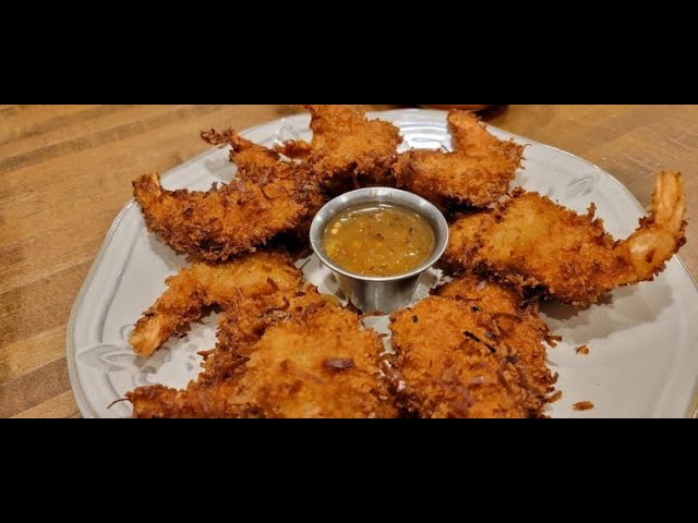 Homemade Coconut Shrimp Recipe and Dipping Sauce - Chef Billy Parisi