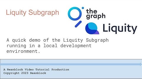 Indexing Smart Contract Events using The Graph Liquity Subgraph DeFi Protocol