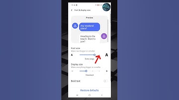 How to change font size on Vivo phones 📱#shortsviral#trending#smartphone#tech#video