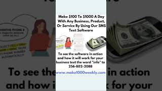 Make $100 To $1000 A Day Using SMS Phone Leads Software | Make Money Online | Earn Money Online screenshot 4
