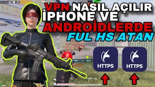 FULL HS ATANVPN NASIL AÇILIR EN İYİ JOYSTİCK BOYU HASSASİYETİ PUBG MOBİLE