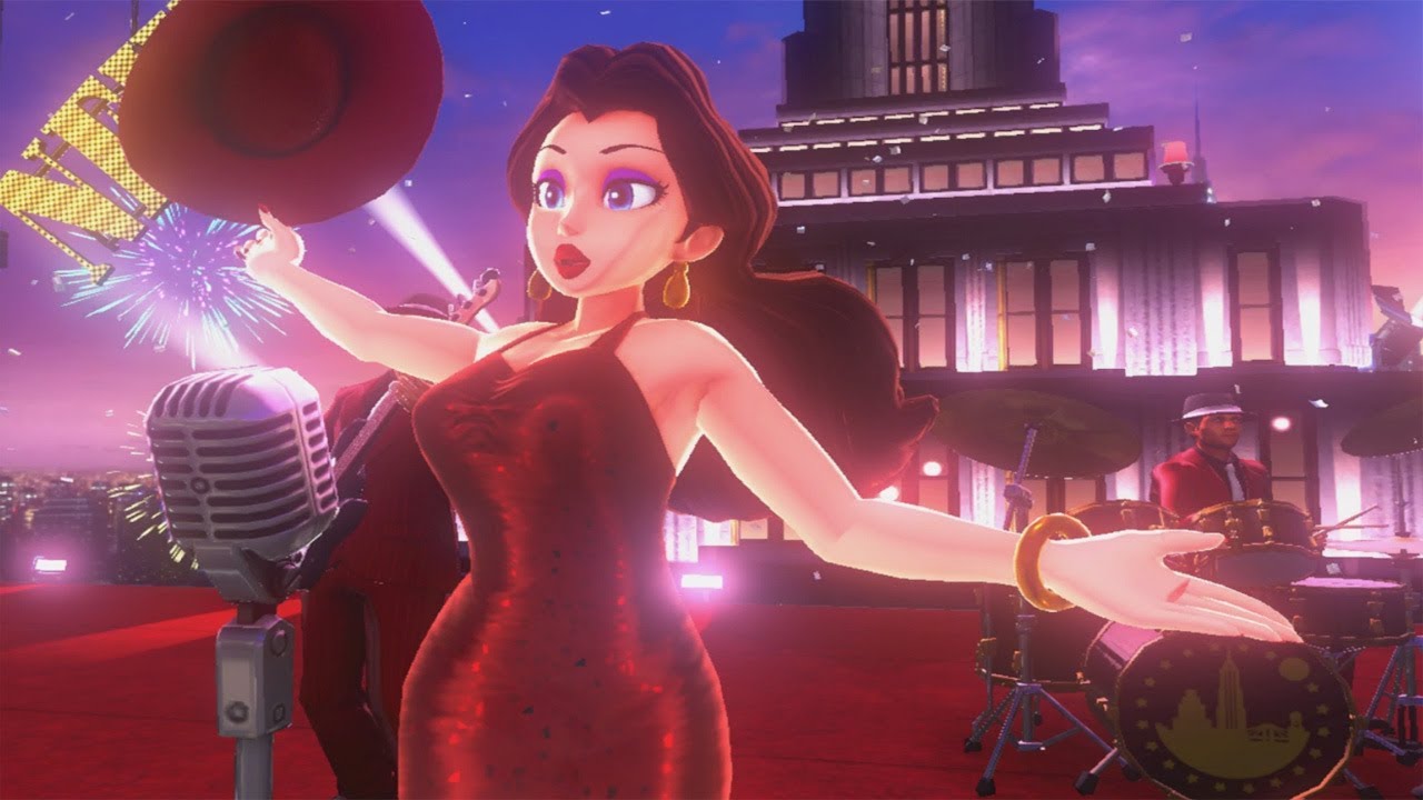 Mario odyssey pauline