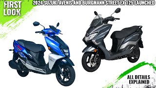 2024 Suzuki Avenis And Burgmann Street EX 125 Scooters Launched In Malaysia - Price From RM6,980