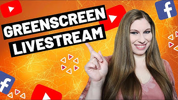 How To Do Greenscreen On Facebook and YouTube Live (On-Screen BeLive Tutorial)