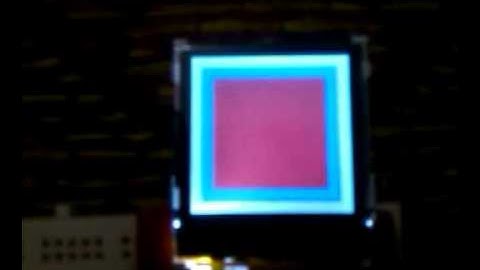 First Impression of NOKIA 6610 Color LCD (interfaced to ATMega16)