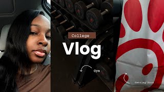 A CHILL COLLEGE VLOG *realistic*
