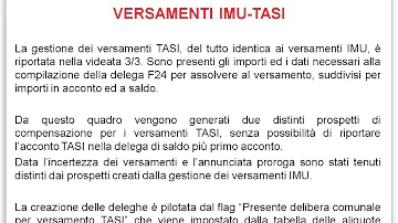 Quando si prescrive la TASI 2014?