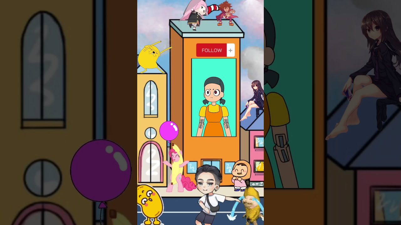 Twin Sneakin TWINNEM Coi Leray Squidgame Animation KingScienceShorts