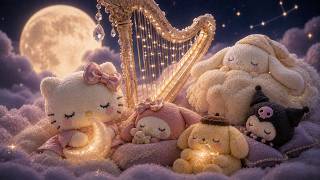 Gentle Harp Under the Stars ✨ 1 Hour of Calming Sleep Music