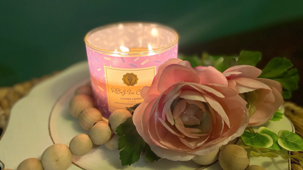 PB&J Ice Cream Bath and Body Works YouTube